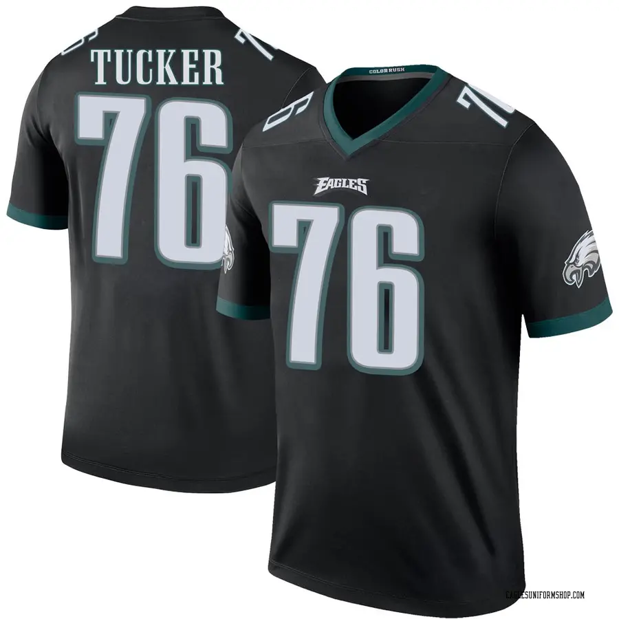 Nike Casey Tucker Philadelphia Eagles Youth Legend Black ...