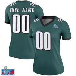 Herman Edwards Youth Philadelphia Eagles Nike Vapor Untouchable Super Bowl  LVII Patch Jersey - Limited White