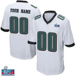 Customized Eagles Jersey Youth Green Eagles Jersey, Super Bowl LII Bound  Games Jersey - Karitavir Eagles Jersey store