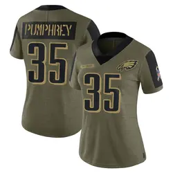 Brent Celek Philadelphia Eagles Men's Legend Olive Salute to