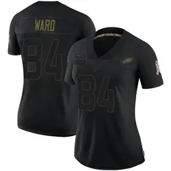 Greg Ward Women's Nike Black Philadelphia Eagles Alternate Custom Game Jersey Size: Small