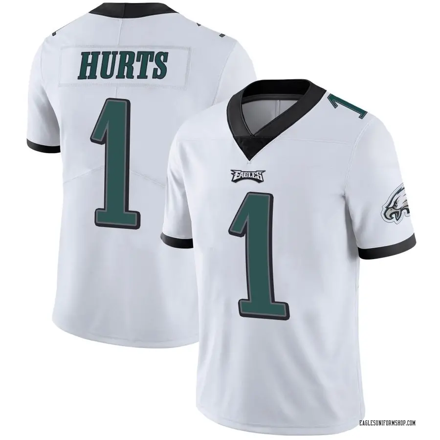 Nike Jalen Hurts Philadelphia Eagles Men's Limited White Vapor