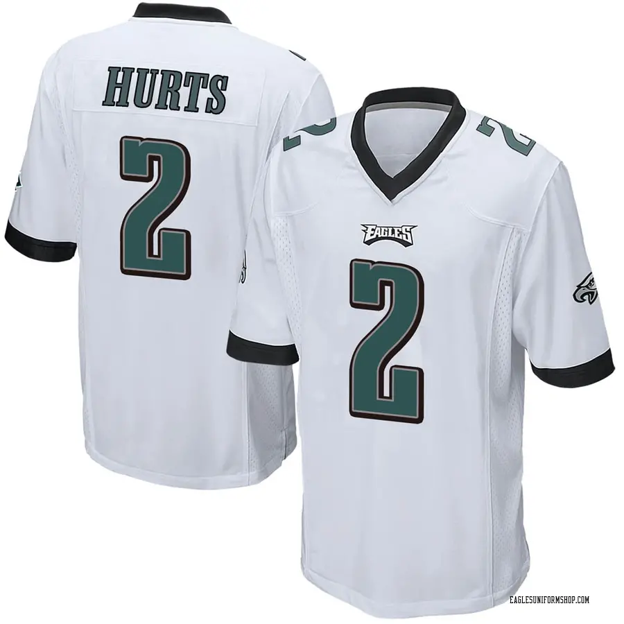 Jalen Hurts Philadelphia Eagles Nike Youth Game Jersey - White