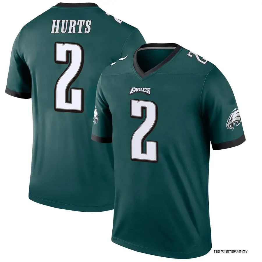 Nike Jalen Hurts Philadelphia Eagles Youth Legend Green Jersey