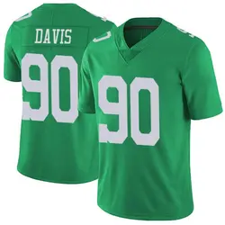 Jordan Davis 90 Philadelphia Eagles Super Bowl LVII Vapor Limited Men Jersey  - Black - Bluefink