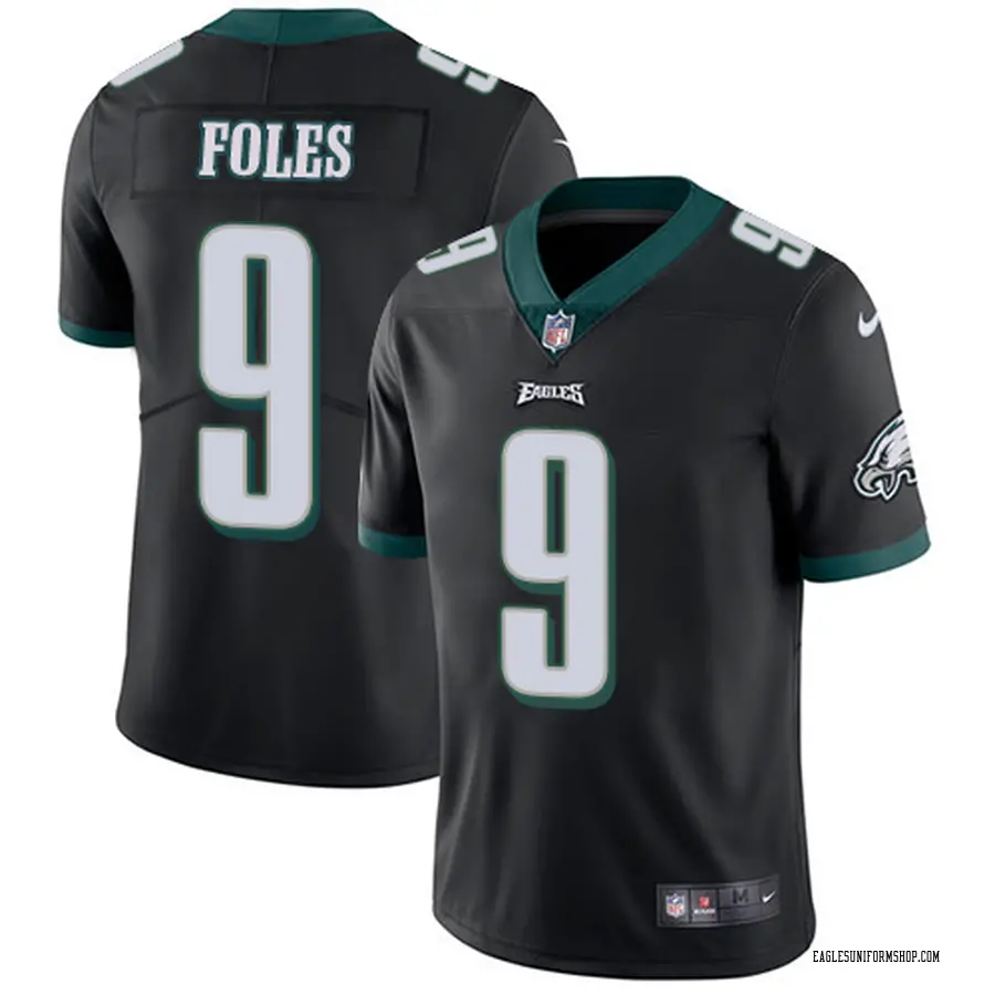 Nike Nick Foles Philadelphia Eagles Youth Elite Black Alternate Jersey